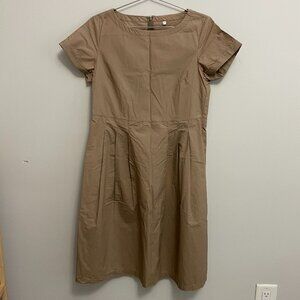 Muji Cotton Short Sleeve Dress